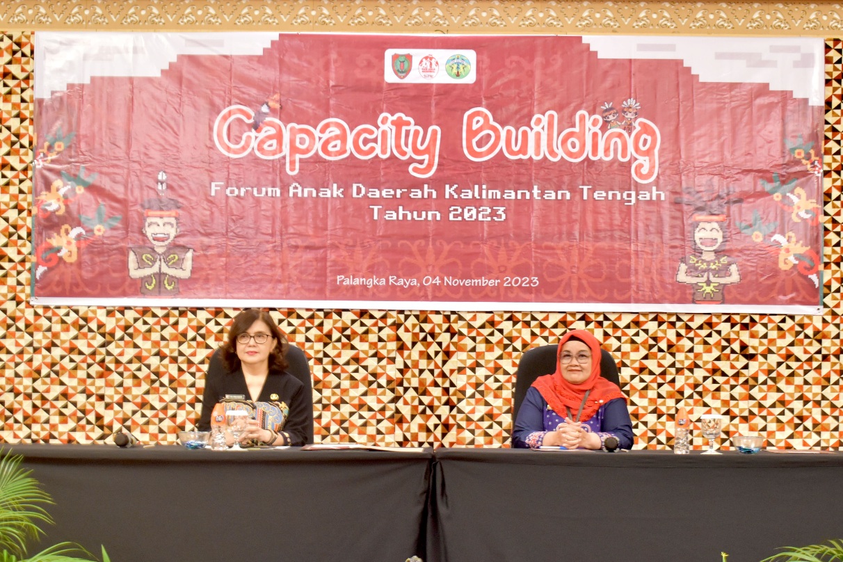DP3APPKB Gelar Capacity Building dan Rakor Forum Anak Daerah Prov. Kalteng Tahun 2023