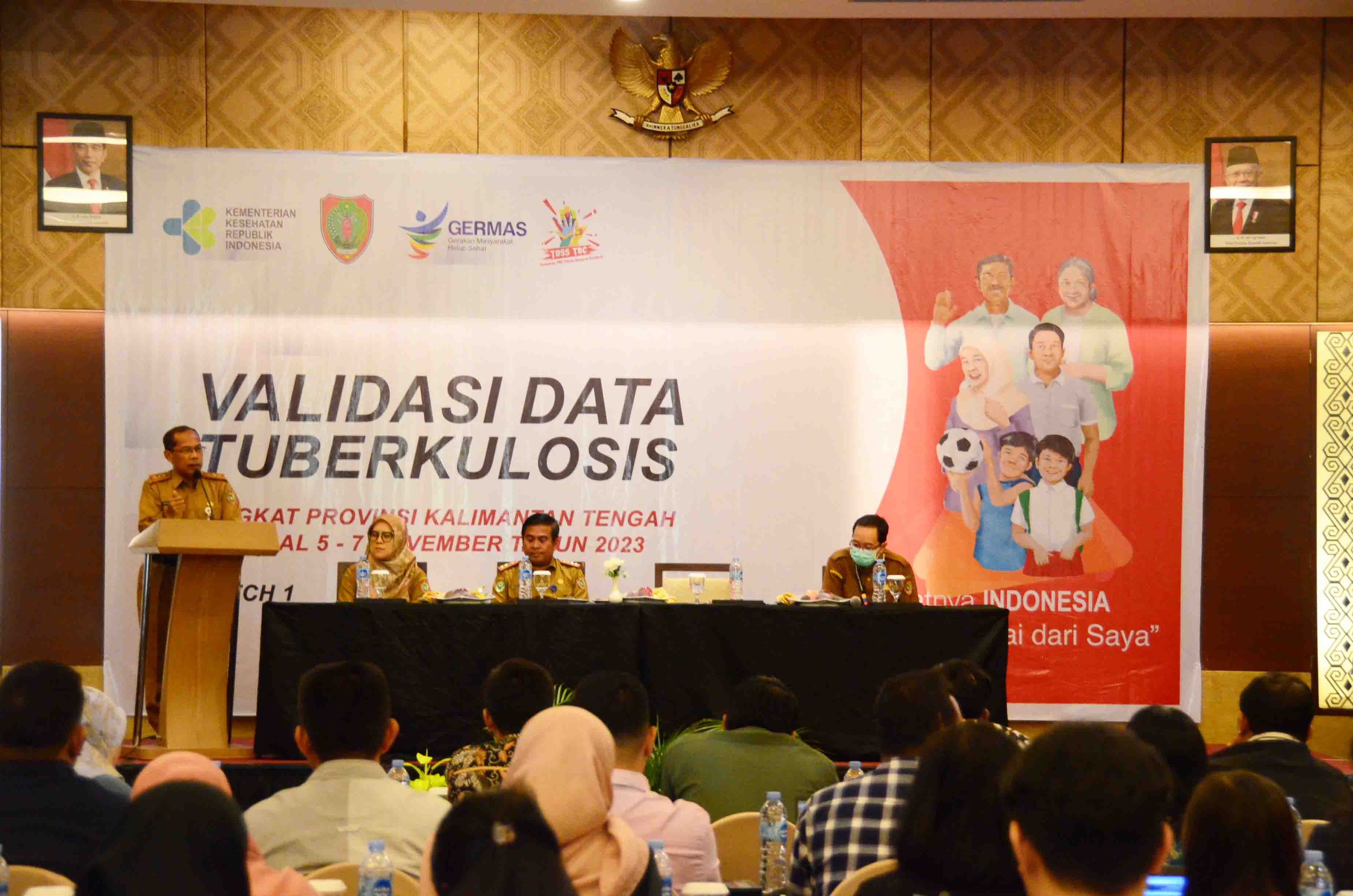 Dinkes Prov. Kalteng Gelar Pertemuan Validasi Data Tuberkulosis Batch 1 Tingkat Prov. Kalteng Tahun 2023