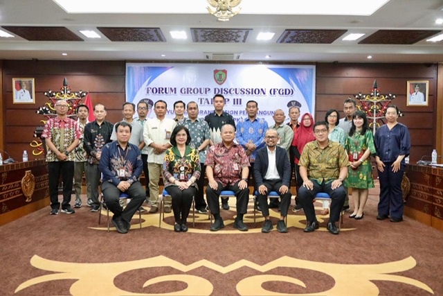 Plh Asisten Pemkesra Maskur Buka FGD Tahap III Dalam Rangka Penyusunan GDPK 5 Pilar