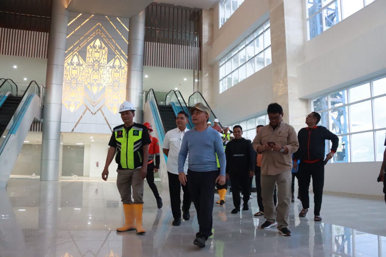 Gubernur Sugianto Sabran Tinjau Pembangunan RSUD Milik Pemprov di Kecamatan Hanau