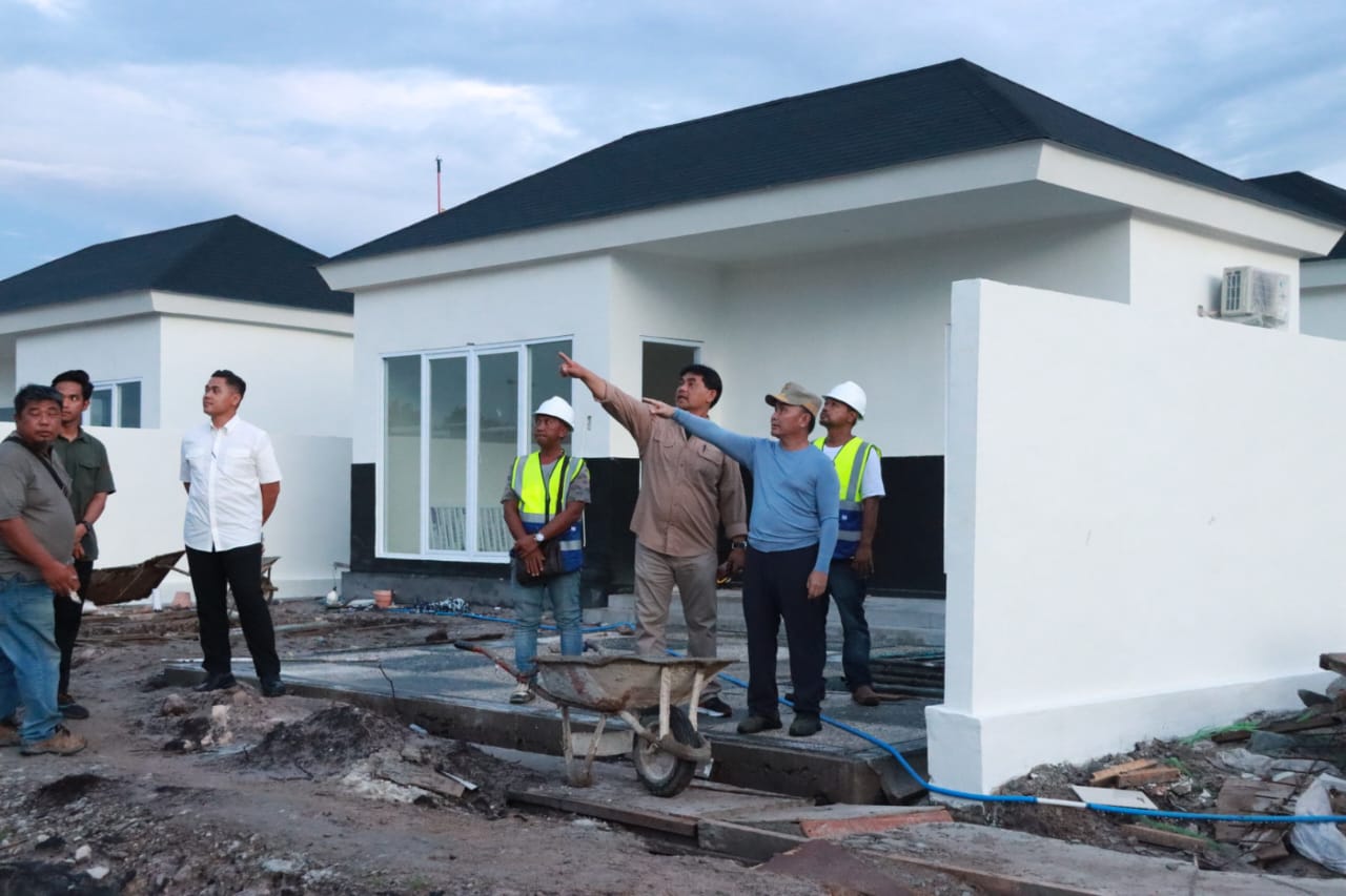 Gubernur Sugianto Sabran Tinjau Pembangunan RSUD Milik Pemprov di Kecamatan Hanau
