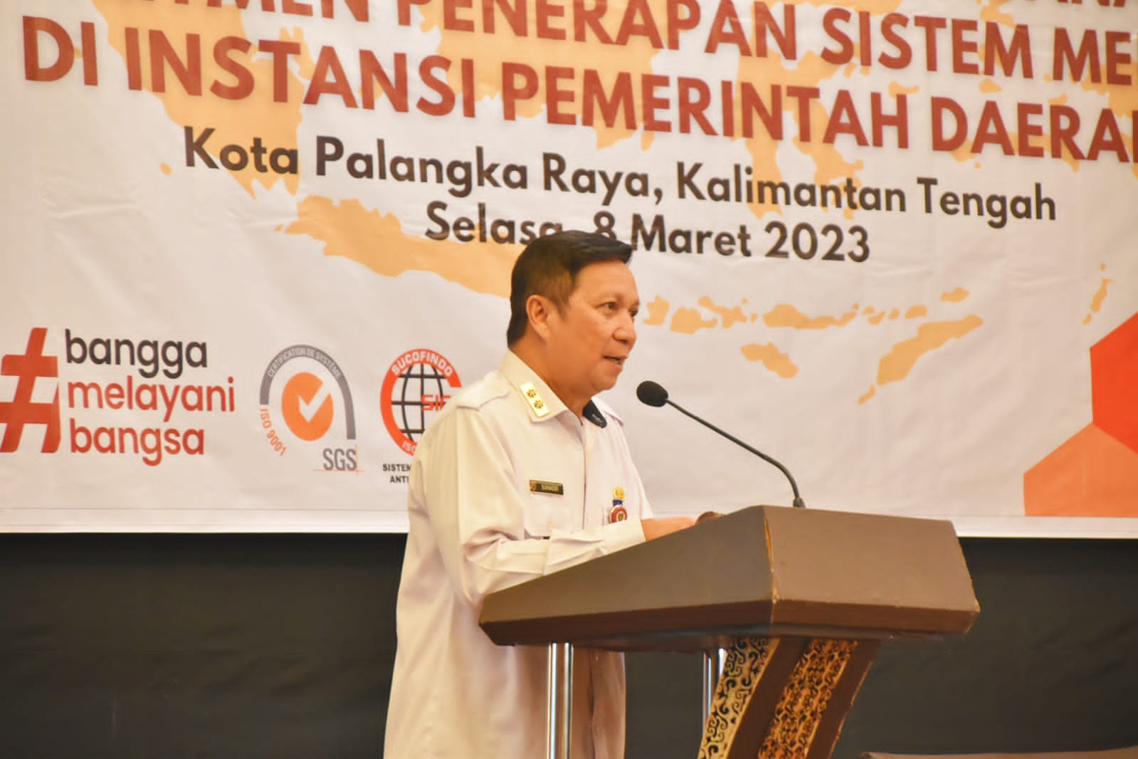 Sahli Gubernur Bidang KSDM Buka Audiensi dan Penandatanganan Komitmen Penerapan Sistem Merit di Instansi Pemerintah Daerah