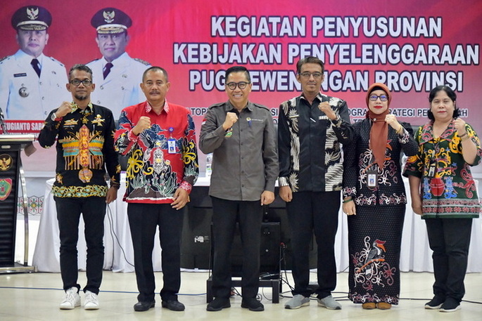 Kepala Bappedalitbang Prov. Kalteng Leonard S. Ampung Buka Kegiatan Penyusunan Anggaran Responsif Gender