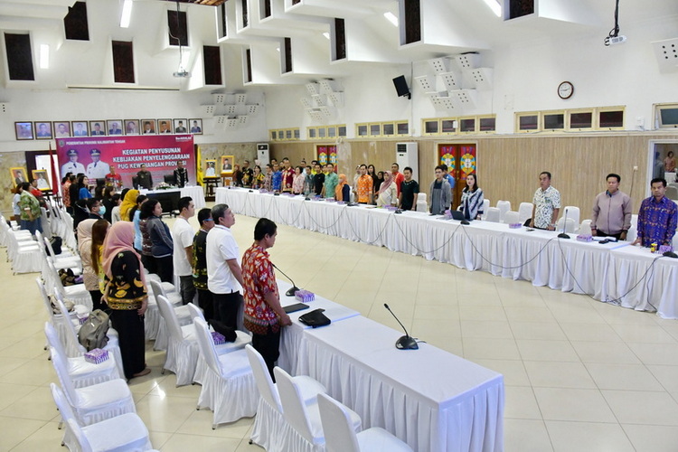 Kepala Bappedalitbang Prov. Kalteng Leonard S. Ampung Buka Kegiatan Penyusunan Anggaran Responsif Gender