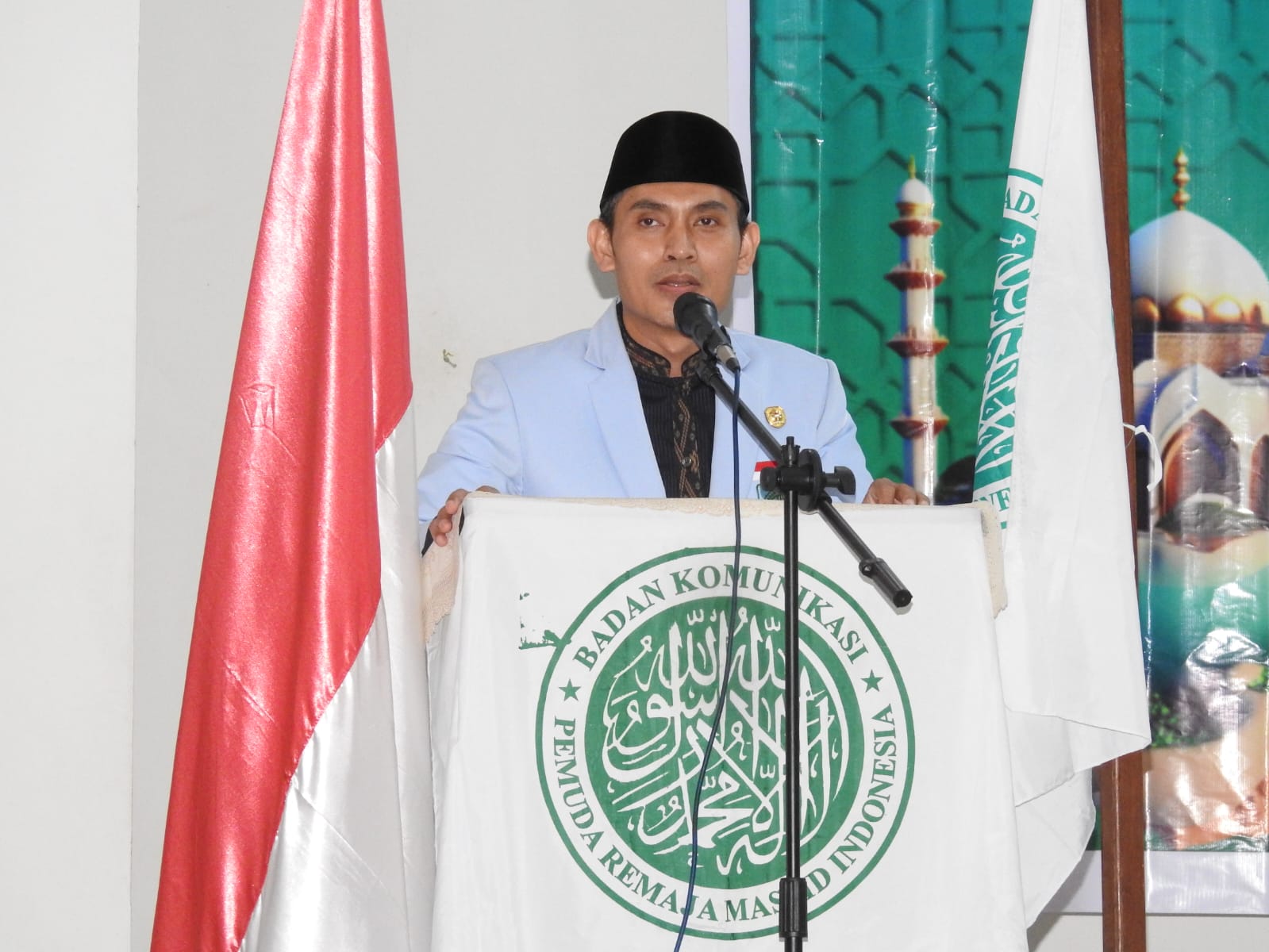 Sahli Gubernur Bidang KSDM Suhaemi buka Muswil VIII BKPRMI Prov. Kalteng