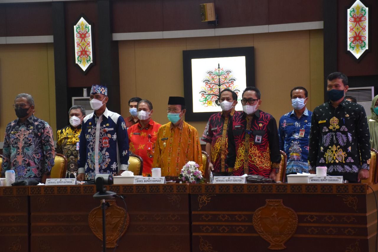 Wabup Kapuas Hadiri Musrenbang RKPD Tahun 2023 Prov. Kalteng