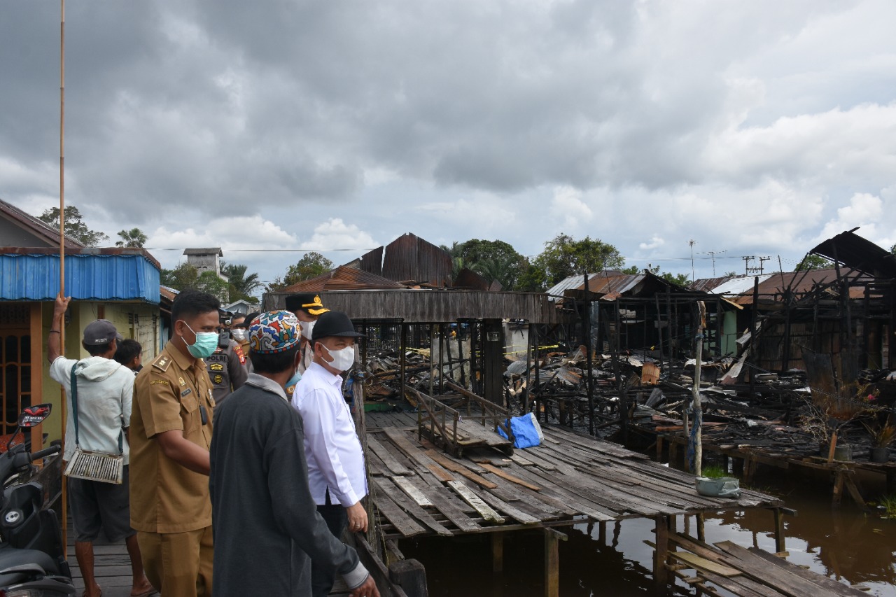 Bupati Kapuas Ben Brahim Imbau Masyarakat Waspada Kebakaran