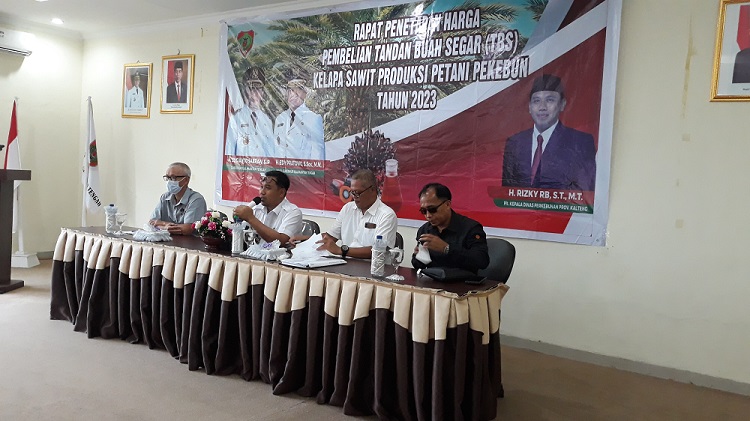 Dinas Perkebunan Prov. Kalteng Gelar Rapat Secara Rutin