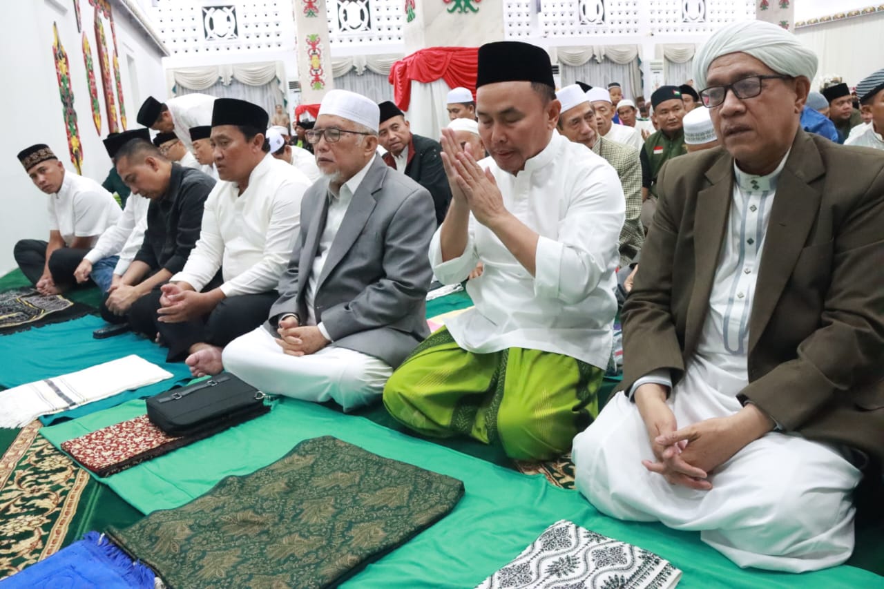 Gubernur Kalteng Sugianto Sabran Ikuti Sahur Bersama, Salat Subuh Berjamaah dan Kultum Subuh Pemprov. Kalteng