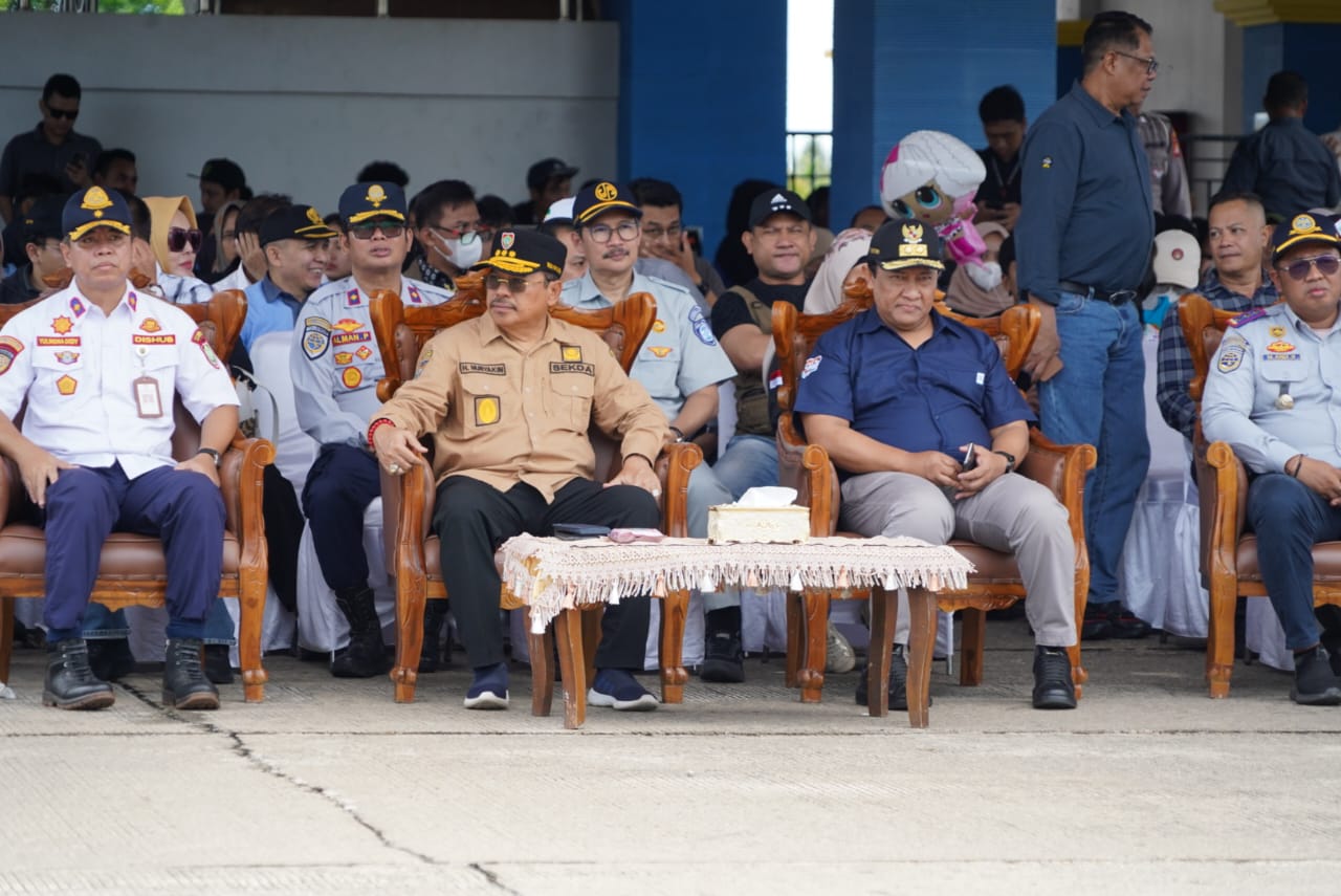 Wagub Kalteng Lepas Program Mudik Gratis Masa Angkutan Lebaran 1445 H