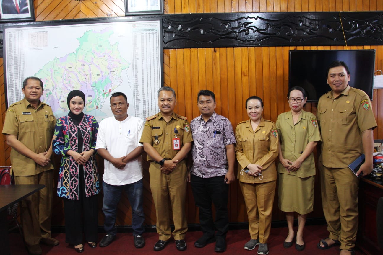 Kepala Disnakertrans Prov. Kalteng Farid Wajdi Terima Kunjungan Komisi I DPRD Kabupaten Lamandau