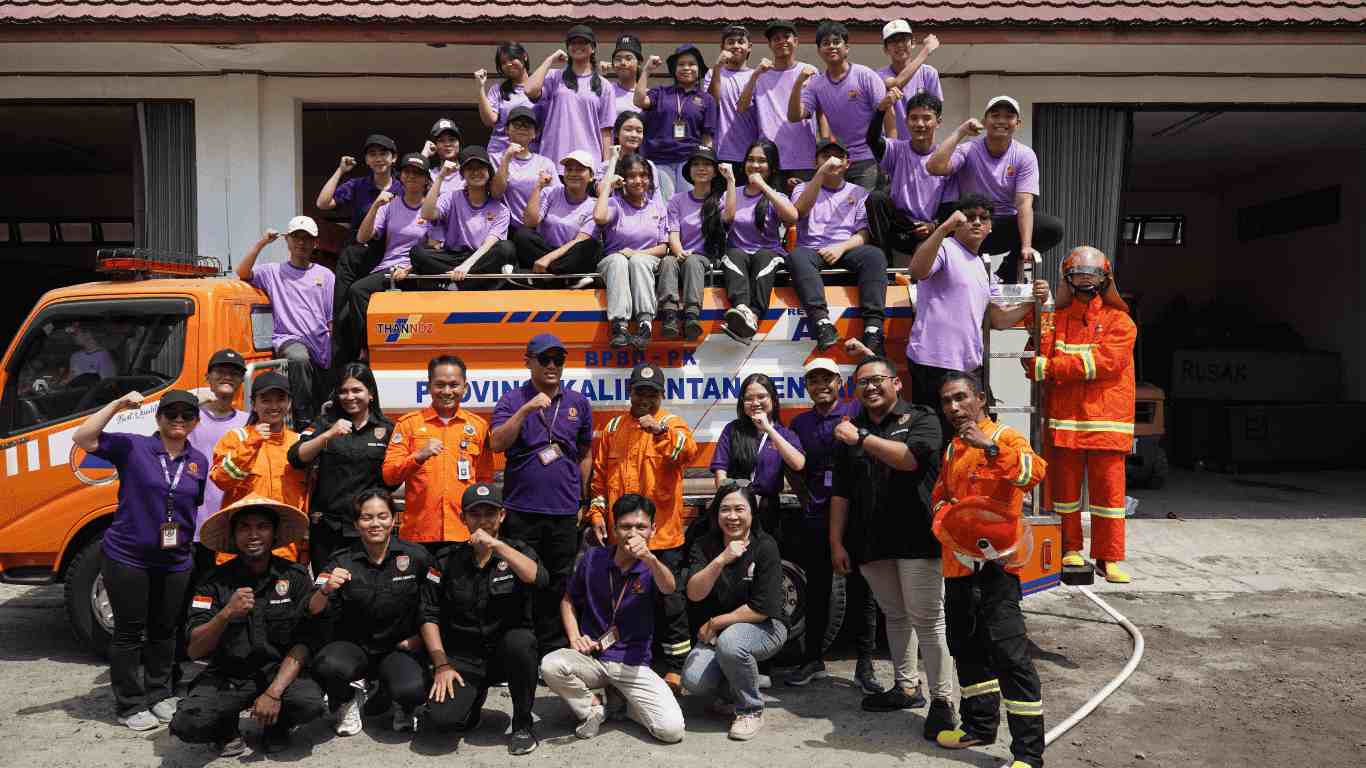 BPBD Prov. Kalteng Terima Kunjungan dari SMA Golden Christian School Palangka Raya
