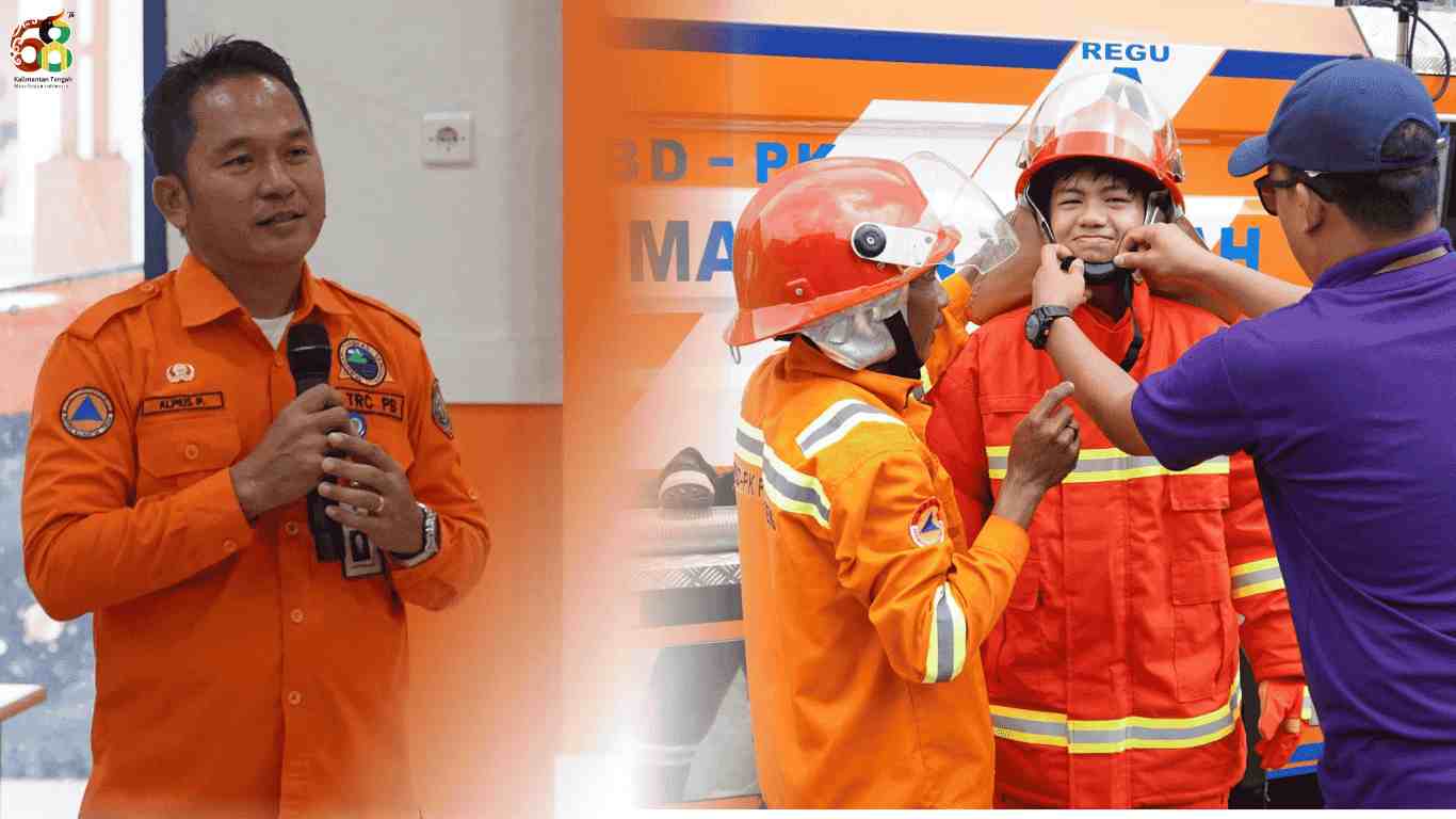 BPBD Prov. Kalteng Terima Kunjungan dari SMA Golden Christian School Palangka Raya