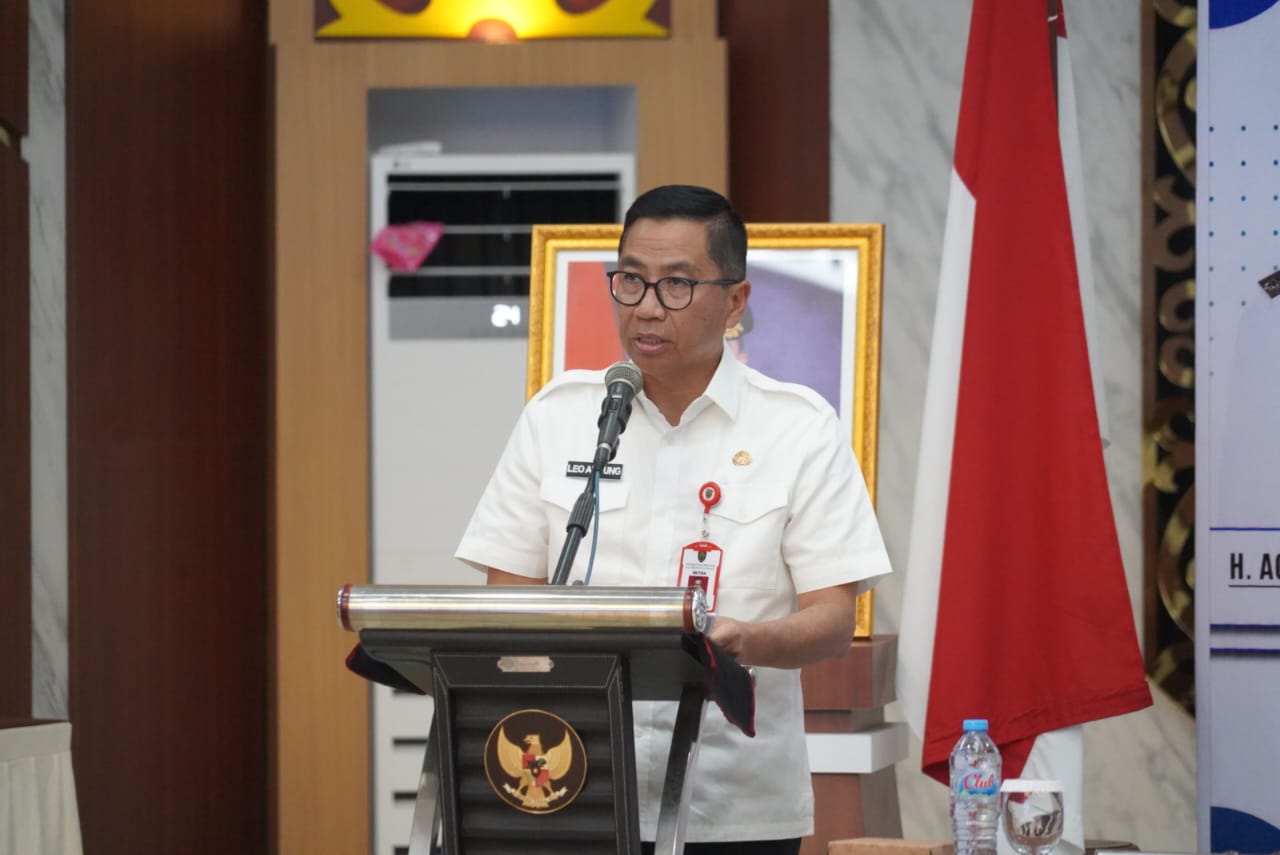 Plt Sekda Leonard S Ampung Buka Lokakarya Pengarusutamaan SDGs ke Dalam RPJMD