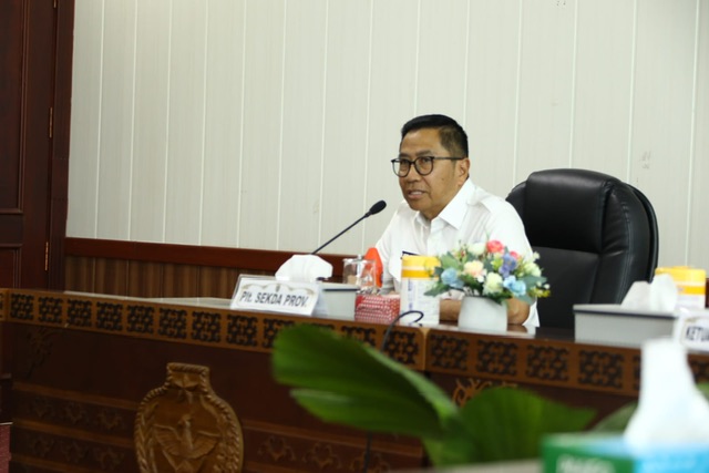 Pemprov Kalteng Bersama KPU Prov. Kalteng Gelar Acara Pengembalian Sisa Dana Hibah Pilkada 2024