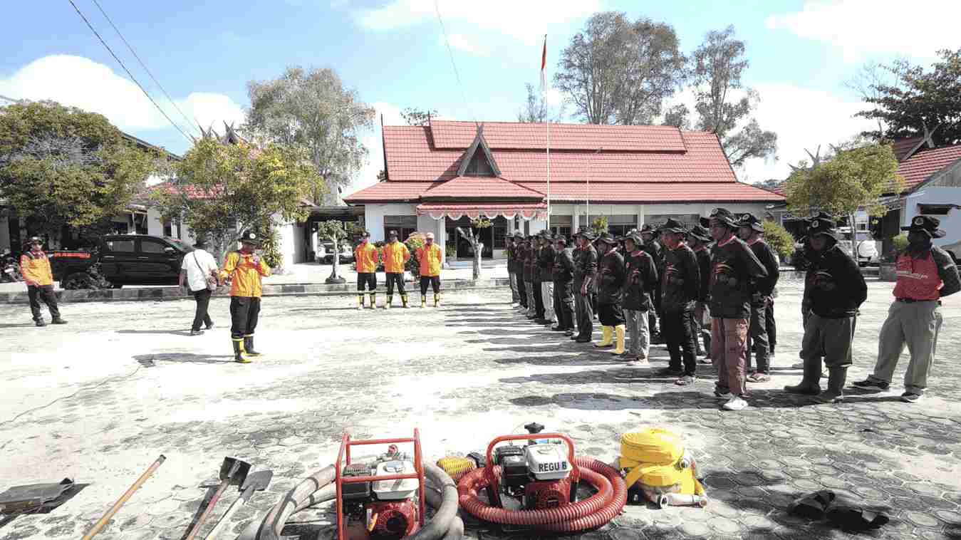 BPBD Prov. Kalteng Terus Tingkatkan Upaya Penanganan Karhutla dengan Bentuk Pos Lapangan Satgas Pengendali Karhutla