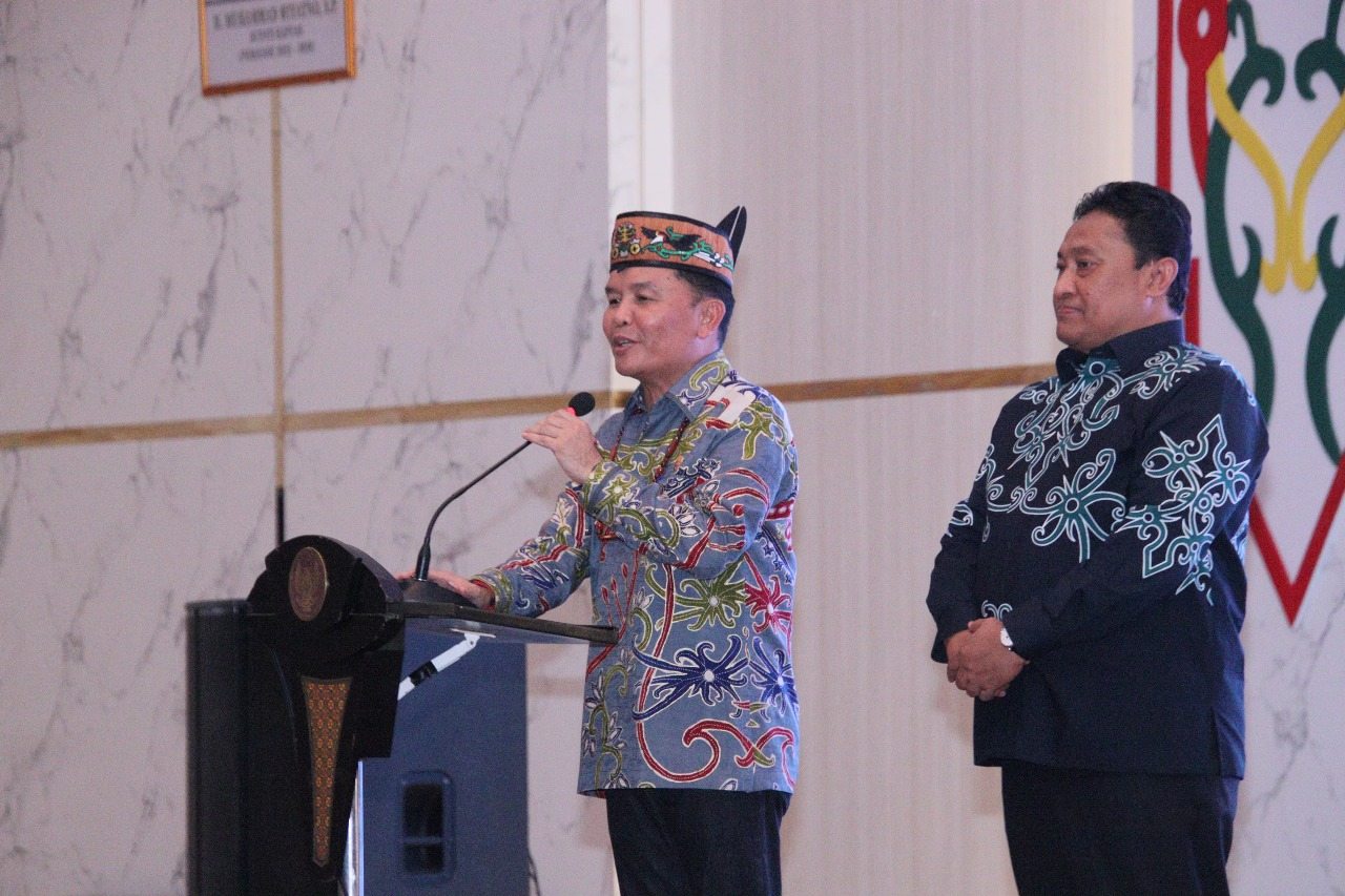 Gubernur Kalteng Agustiar Sabran Gelar Pertemuan dengan Kepala Desa dan Tokoh Masyarakat