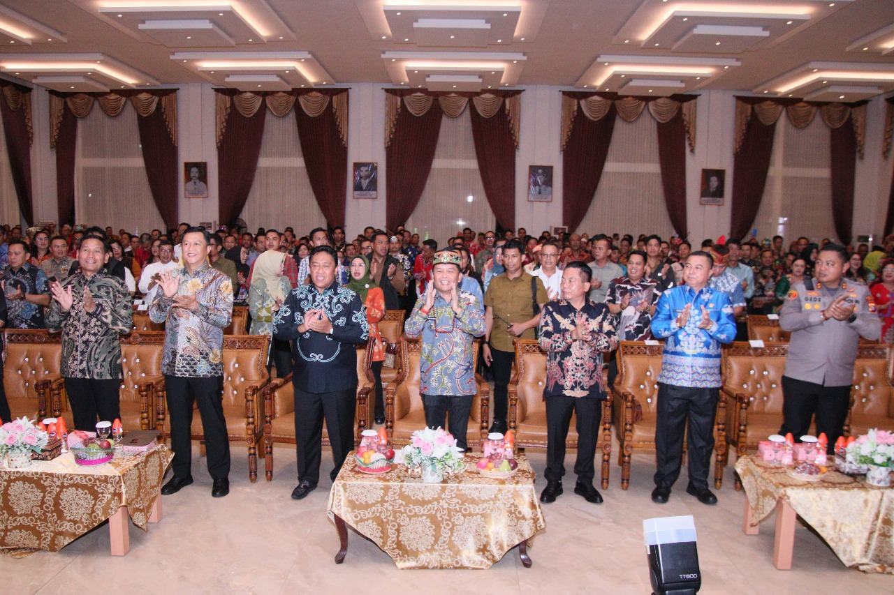 Gubernur Kalteng Agustiar Sabran Gelar Pertemuan dengan Kepala Desa dan Tokoh Masyarakat