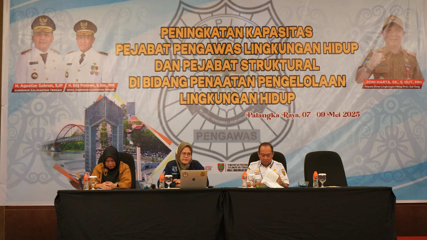 DLH Prov. Kalteng Gelar Bimtek Pada Aspek Pengawasan dan Penegakan Sanksi Administratif di Sektor Lingkungan