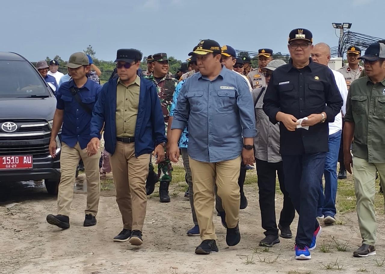 Kadislutkan Prov. Kalteng Darliansjah : Shrimp Estate Berkah Mencapai Hasil yang Menggembirakan Setelah Lakukan Beberapa Kali Panen Parsial