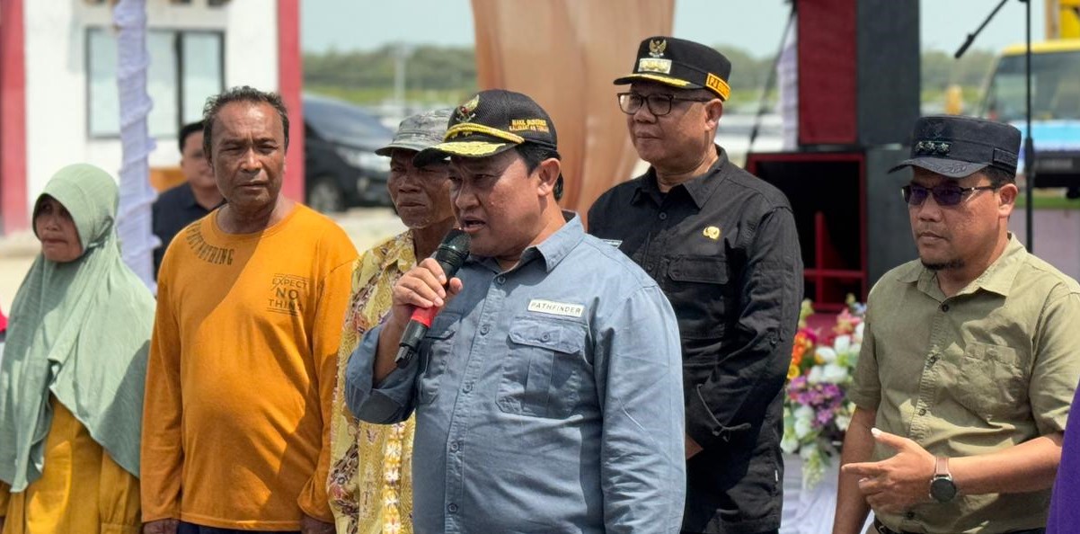 Kadislutkan Prov. Kalteng Darliansjah : Shrimp Estate Berkah Mencapai Hasil yang Menggembirakan Setelah Lakukan Beberapa Kali Panen Parsial