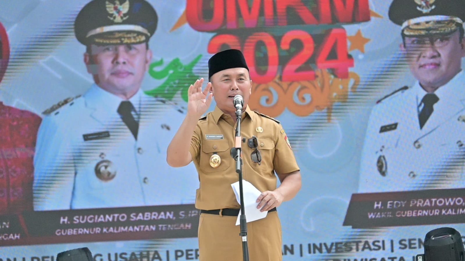 Gubernur Kalteng Sugianto Sabran Buka Gebyar UMKM Wilayah Barat