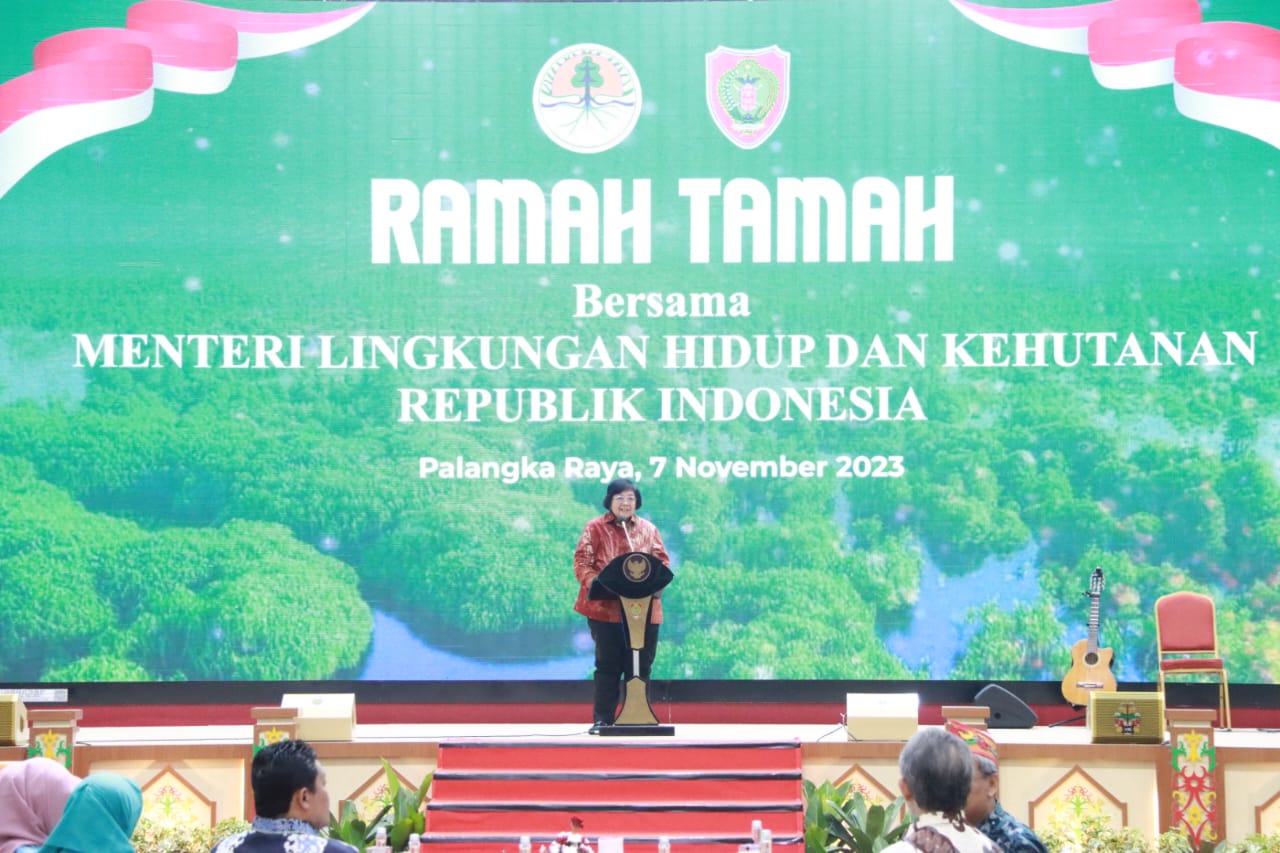 Wagub Kalteng Edy Pratowo Hadiri Acara Ramah Tamah Bersama Menteri LHK RI