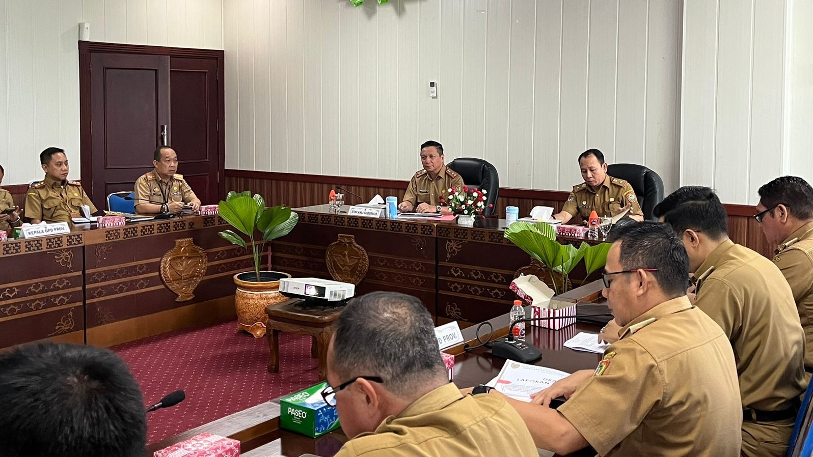 DPMPTSP Prov. Kalteng Gelar Rakor Pengawasan Perizinan Berusaha Berbasis Risiko Secara Terintegrasi dan Terkoordinasi di Kalteng