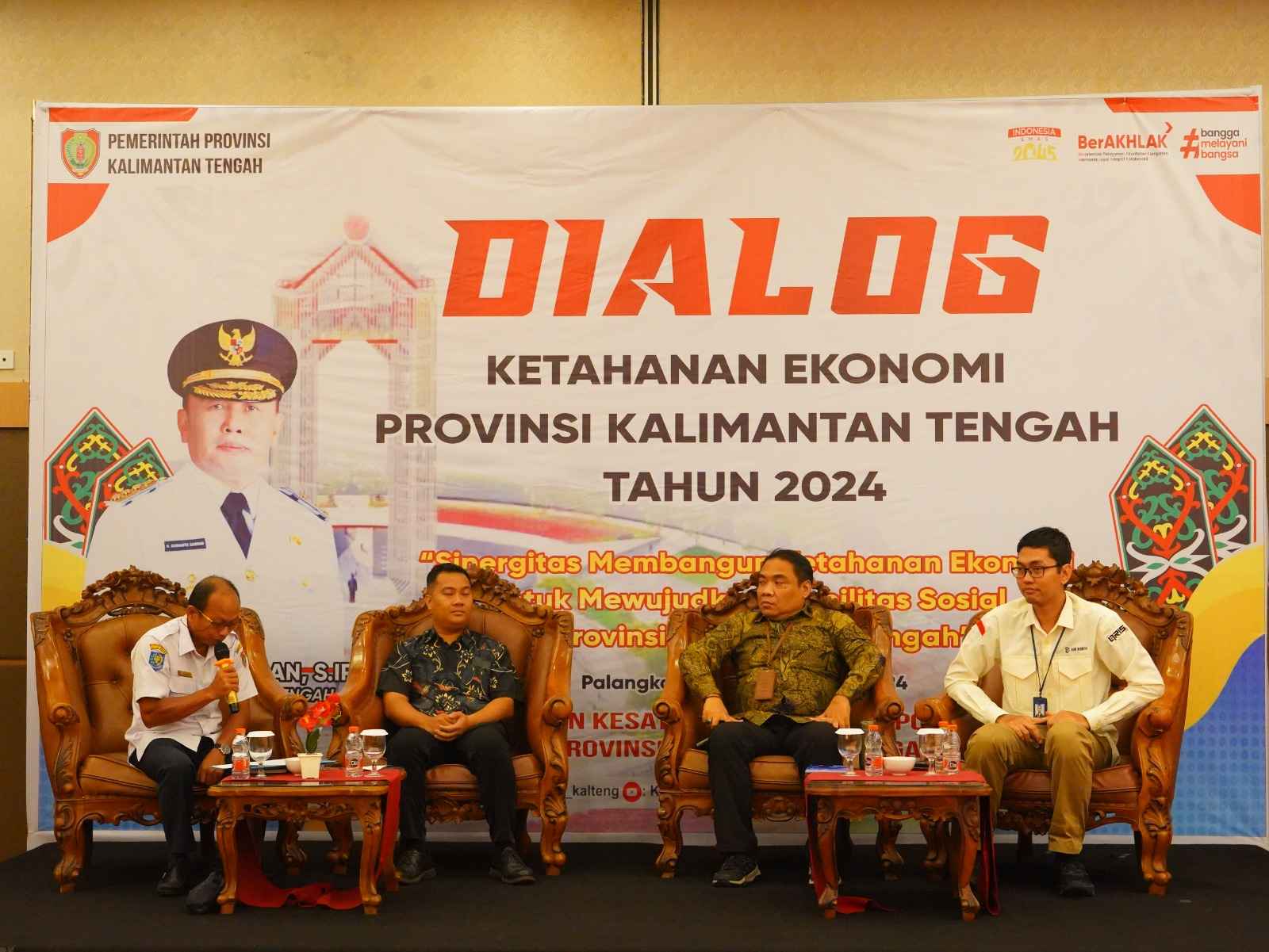 Badan Kesbangpol Prov. Kalteng Adakan Dialog Ketahanan Ekonomi