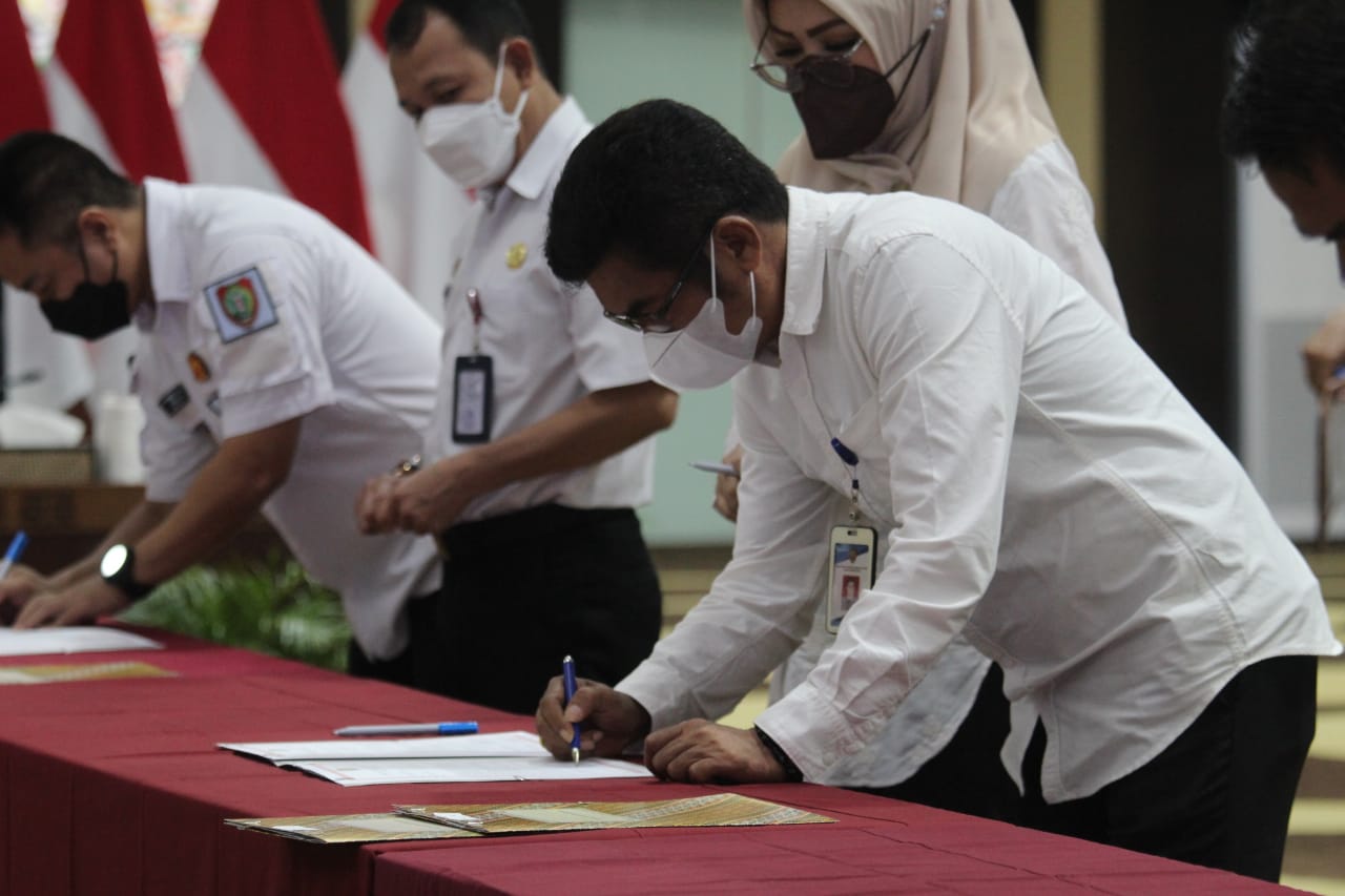 Gubernur Sugianto Sabran : Pungutan Liar Di Lingkungan Pemprov Kalteng Harus Dicegah