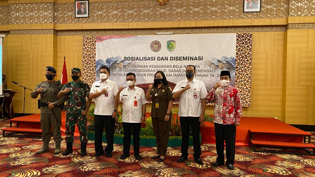 Sosialisasi Dan Diseminasi Pembinaan Kesadaran Bela Negara Satuan Pendidikan di Prov. Kalteng TA. 2022