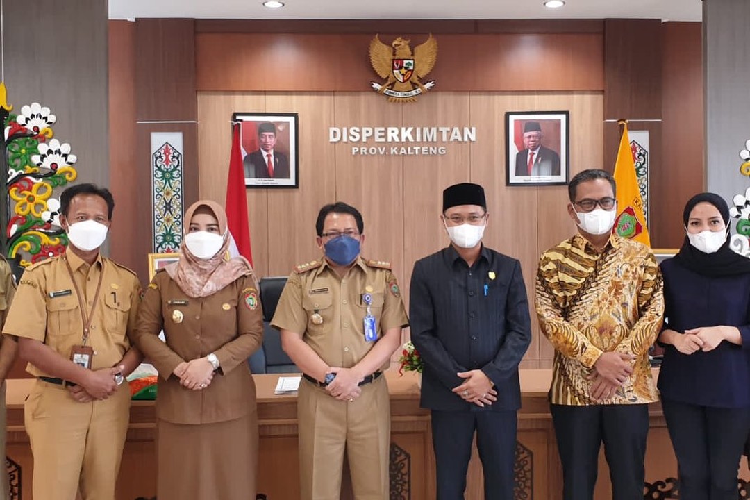 Disperkimtan Prov. Kalteng Terima Kunjungan Ketua Komisi C DPRD Kab. Kobar