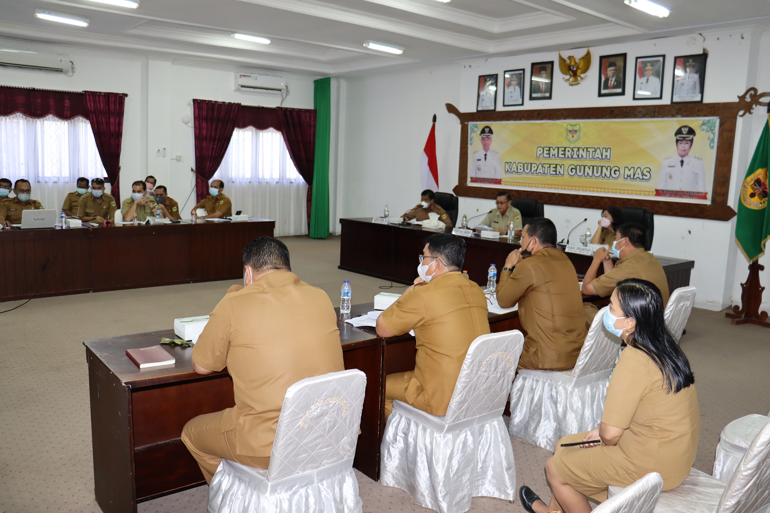 Rapat Hasil Penyederhanaan Birokrasi Pemerintah Kab. Gumas
