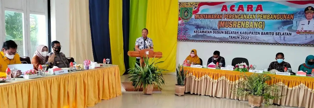 Kabupaten Barito Selatan Laksanakan Musrenbang Akhir, Kecamatan Dusun Selatan