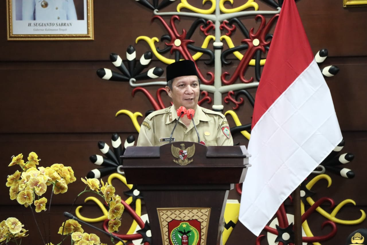 Sahli Gubernur Bidang KSDM Buka Kegiatan Seleksi Paskibraka Tingkat Provinsi Kalimantan Tengah dan Nasional Tahun 2023