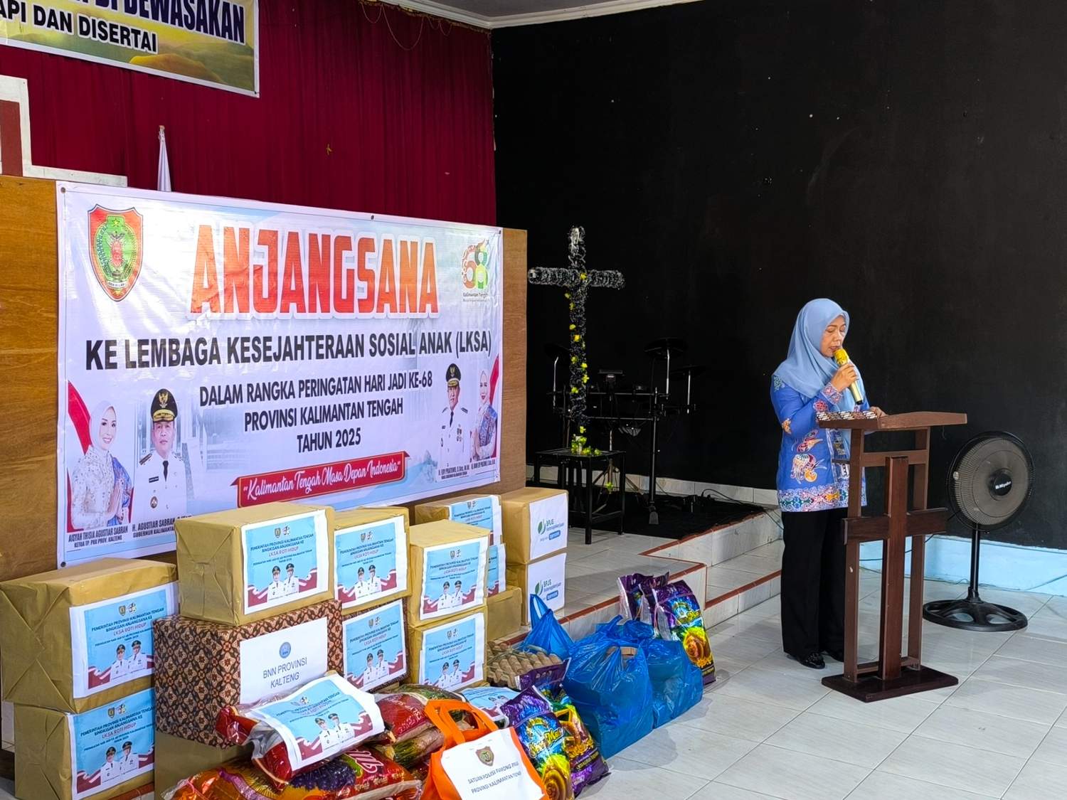 Pemprov Kalteng Laksanakan Anjangsana Sebagai Wujud Kepedulian Sosial dan Semangat Berbagi