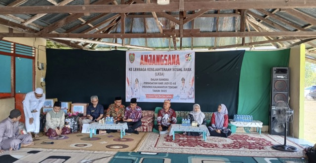 Kepala BPSDM Prov Kalteng Hadir Dalam Anjangsana ke LKSA