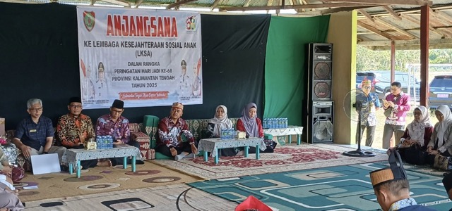 Kepala BPSDM Prov Kalteng Hadir Dalam Anjangsana ke LKSA