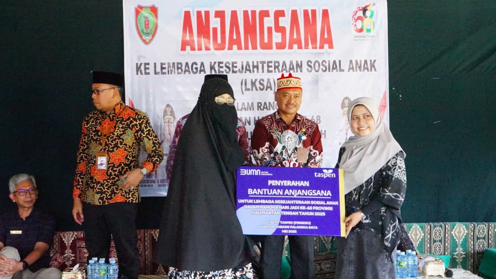 Disnakertrans Prov. Kalteng Ikuti Anjangsana ke LKSA