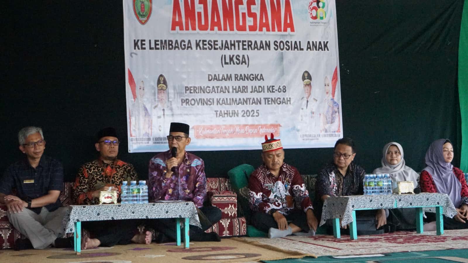 Disnakertrans Prov. Kalteng Ikuti Anjangsana ke LKSA