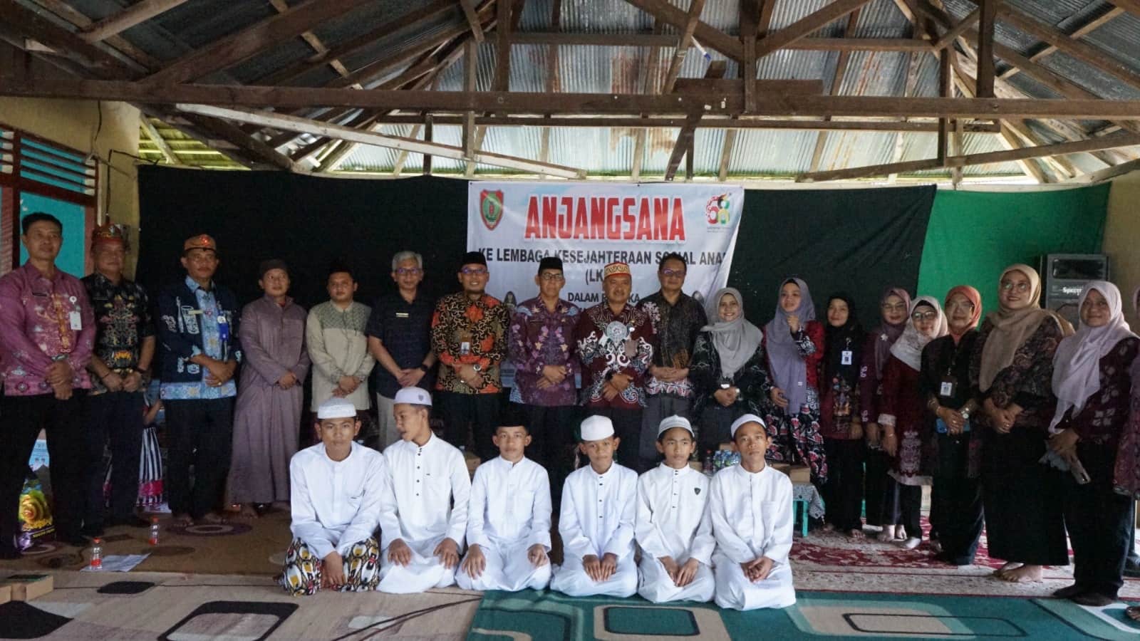 Disnakertrans Prov. Kalteng Ikuti Anjangsana ke LKSA