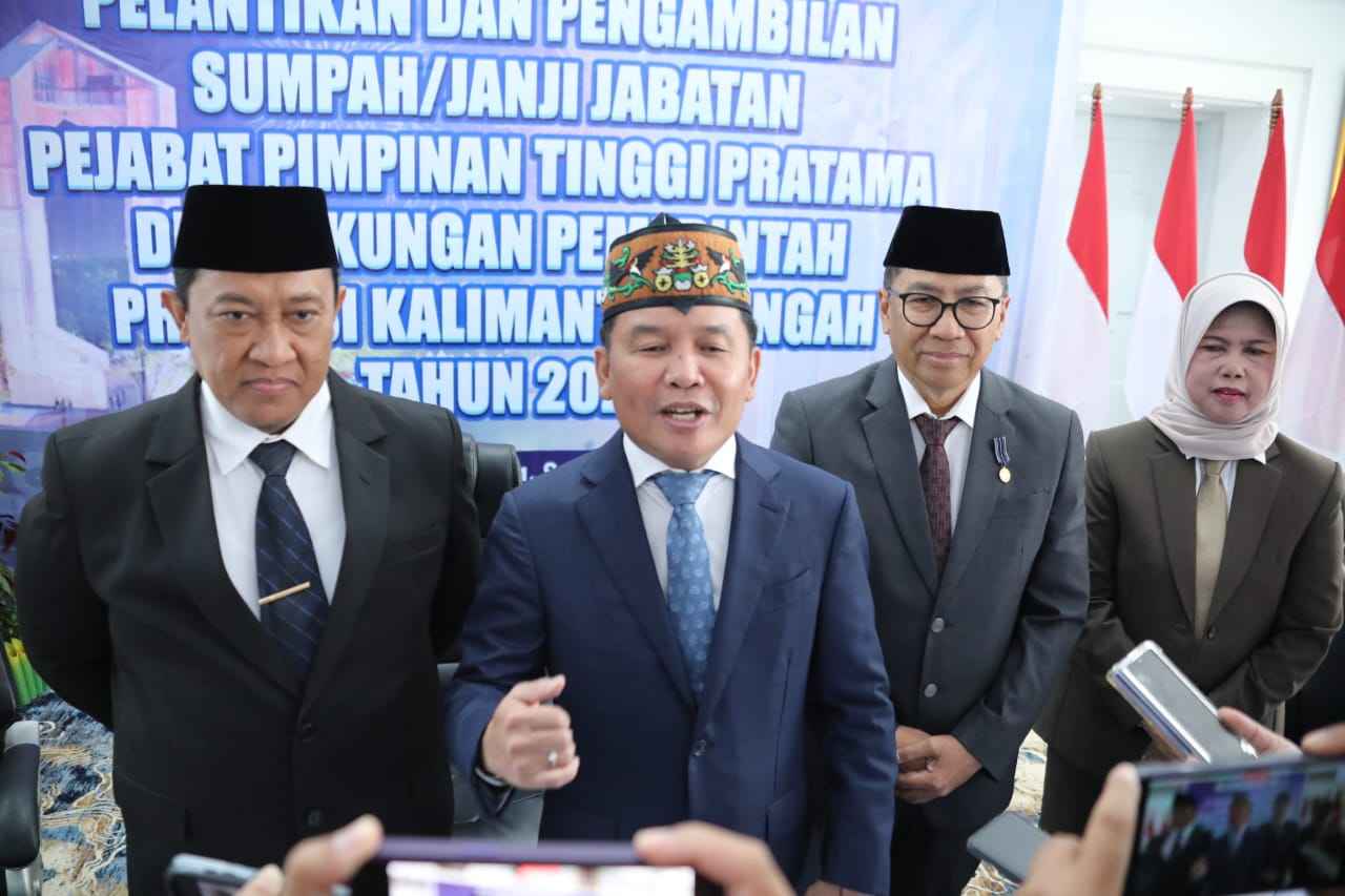 Kepala BKD Menjadi Saksi Pelantikan Pejabat Tinggi Pratama