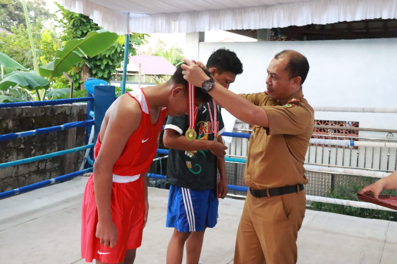 Pertandingan Cabor Tinju Pada Selekda Pra Popnas 2024 Sudah Memasuki Babak Akhir