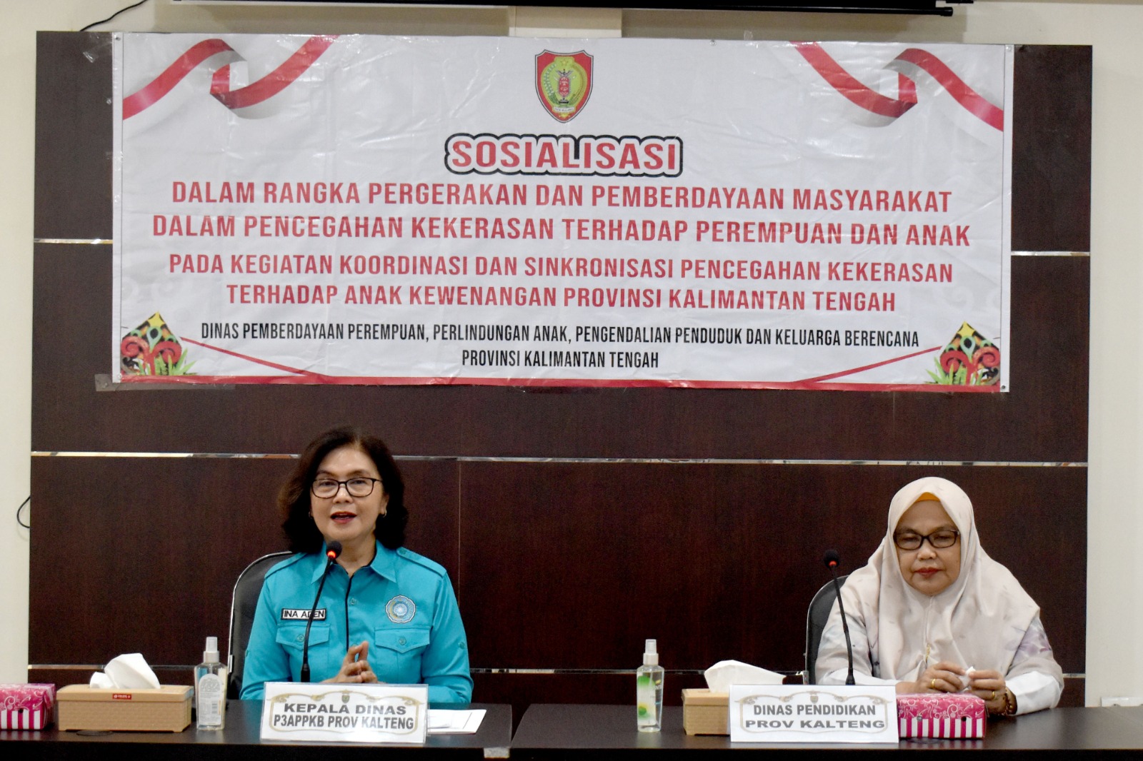 Kepala DP3APPKB Linae Victoria Aden : Mengedukasi Para Siswa Maupun Warga Sekolah Secara Langsung Maupun Melakukan Deteksi Lebih Dini Terhadap Indikasi Kekerasan Seksual