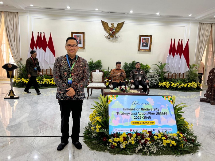 Kepala Bappedalitbang Prov. Kalteng Leonard S. Ampung Hadiri Peluncuran IBSAP 2025-2045