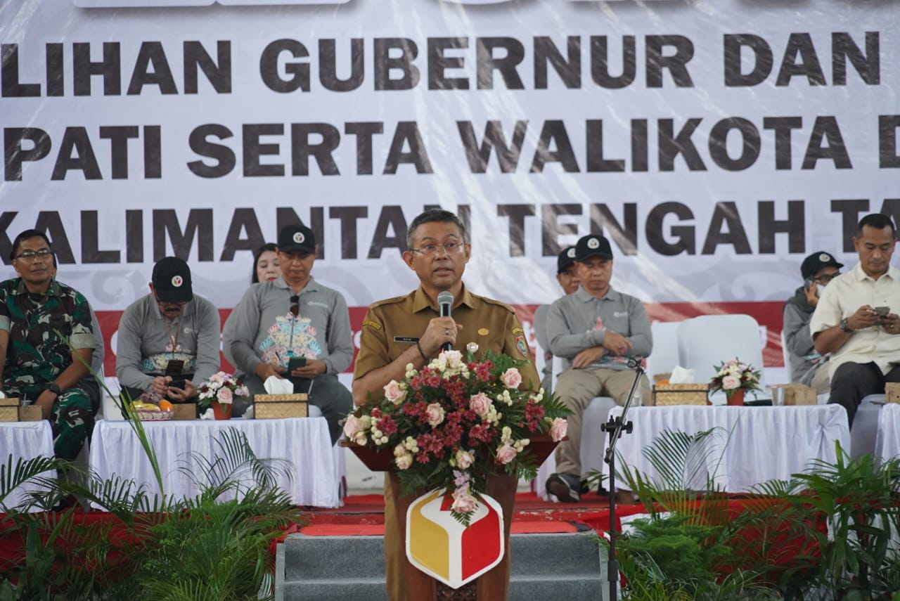 Gubernur Kalteng Ajak Seluruh Elemen Masyarakat Kalteng Untuk Bersama-sama Sukseskan Pilkada Serentak