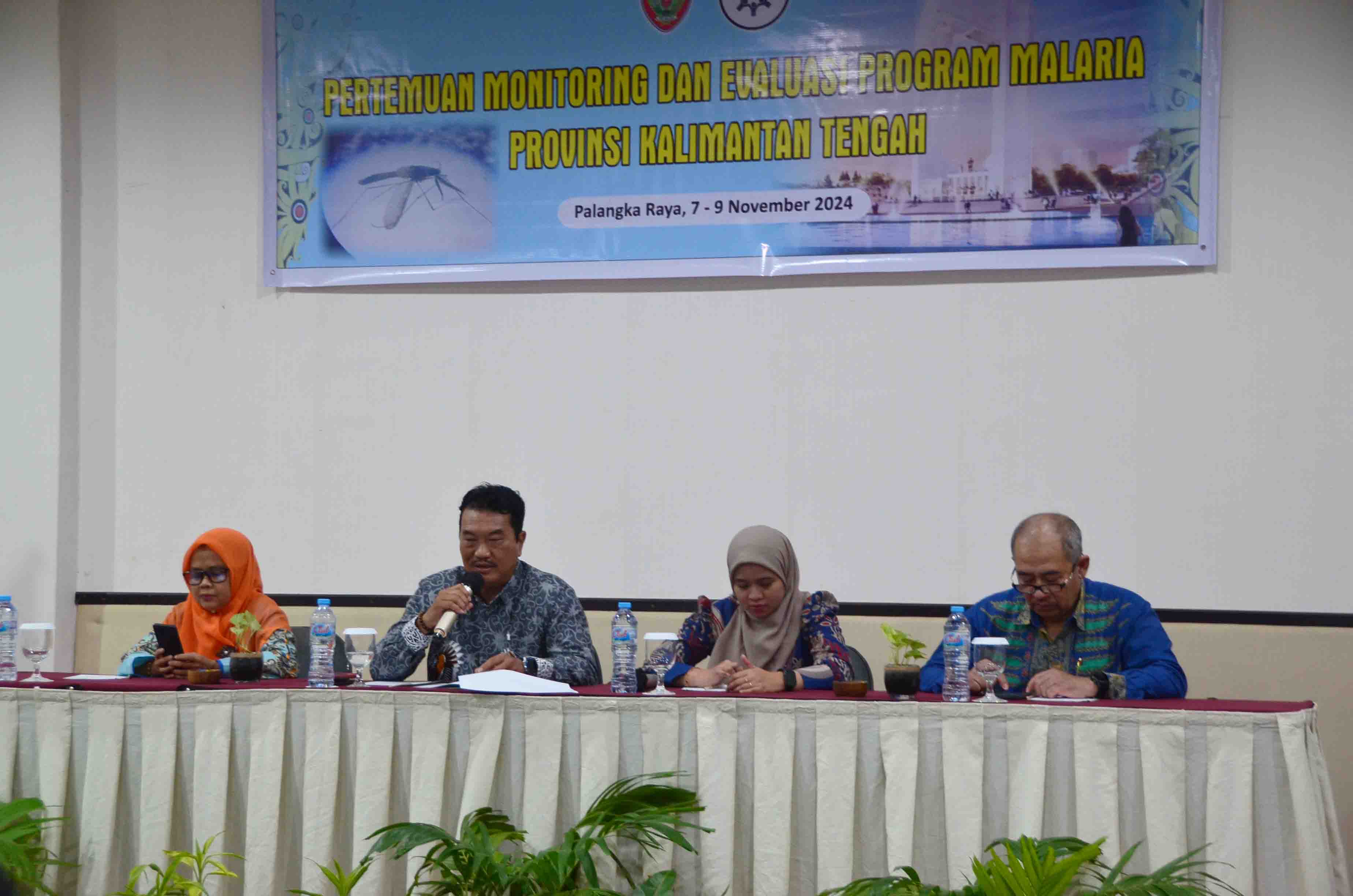 Dinkes Prov. Kalteng Gelar Monitoring dan Evaluasi Program Malaria