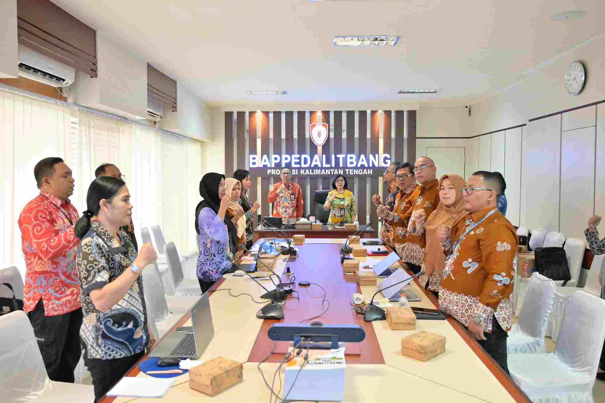 Sekretaris TPPS Prov. Kalteng Memaparkan Final Monitoring dan Evaluasi Pendampingan SSGI Kabupaten/Kota