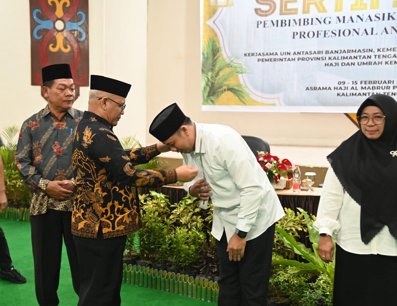 Plh Sahli Gubernur Pemkumpol Hadiri Pembukaan Sertifikasi Pembimbing Manasik Haji dan Umrah Profesional Angkatan VI