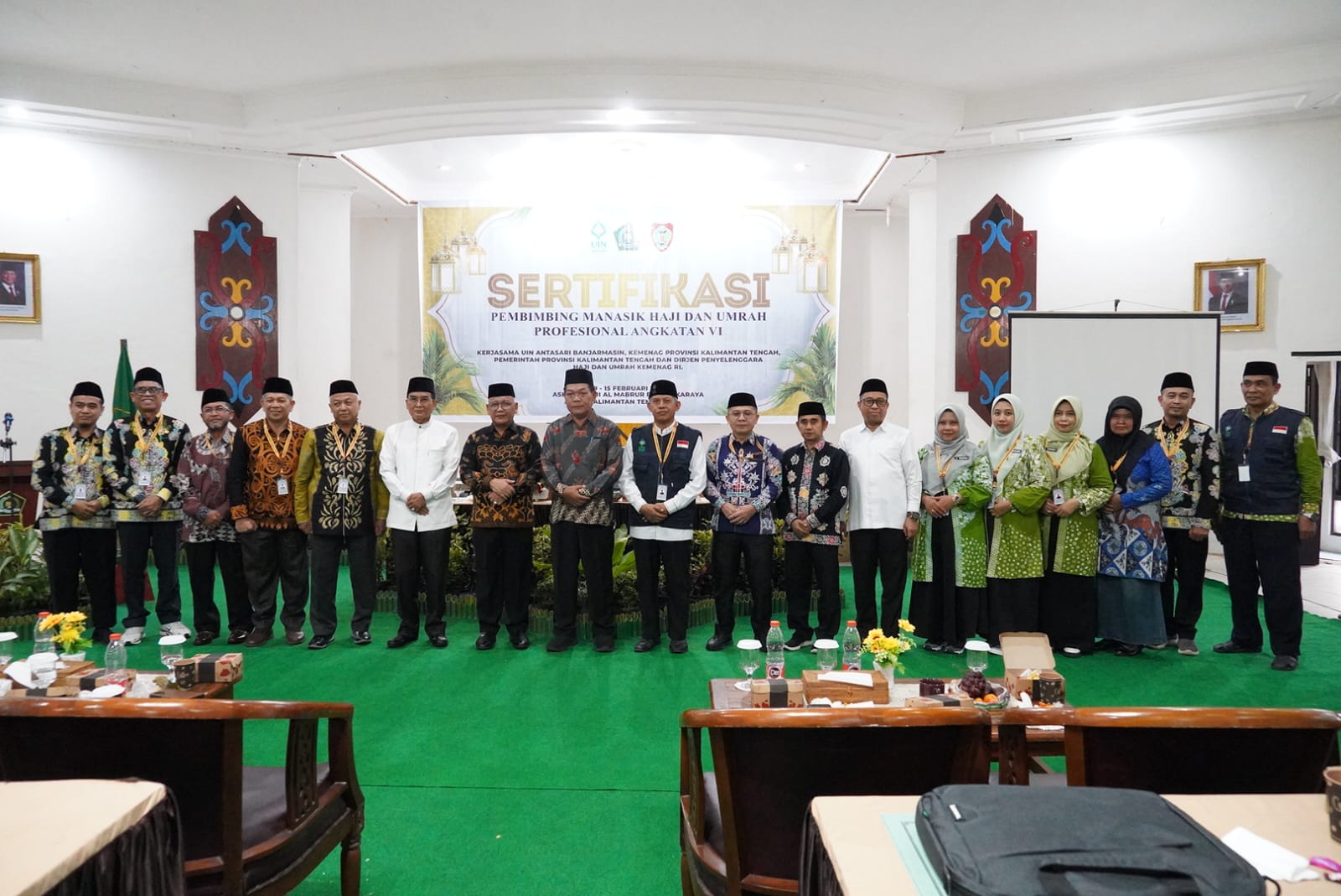 Plh Sahli Gubernur Pemkumpol Hadiri Pembukaan Sertifikasi Pembimbing Manasik Haji dan Umrah Profesional Angkatan VI